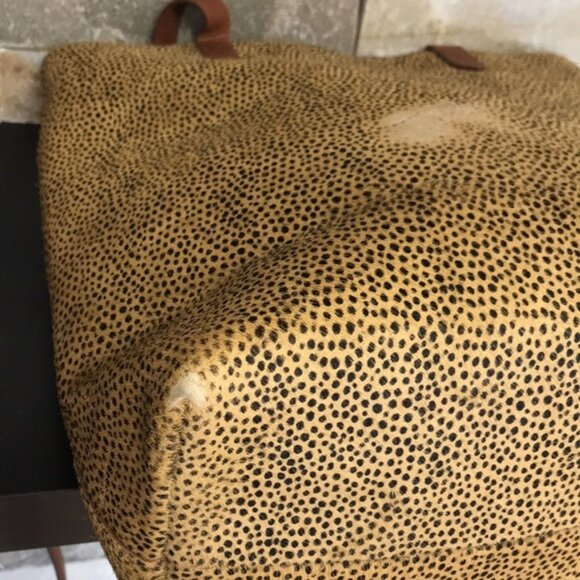 MADEWELL Genuine Calf Hair Med.Transport Tote(9) - Picture 12 of 12